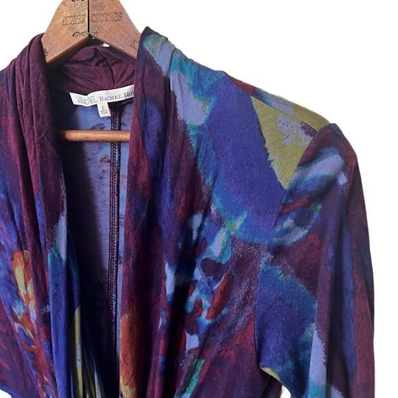 Rachel Roy Draped V Neck Midi Dress - Picture 5 of 8